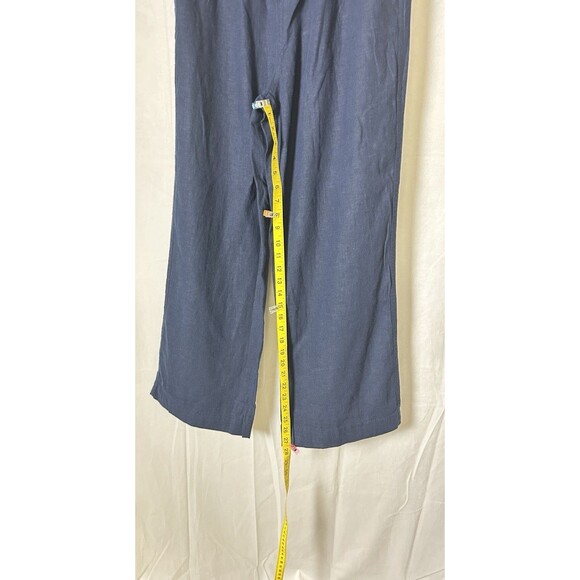 Briggs Womens Medium Blue Linen Rayon‎ Blend Pant NWT - Picture 5 of 10